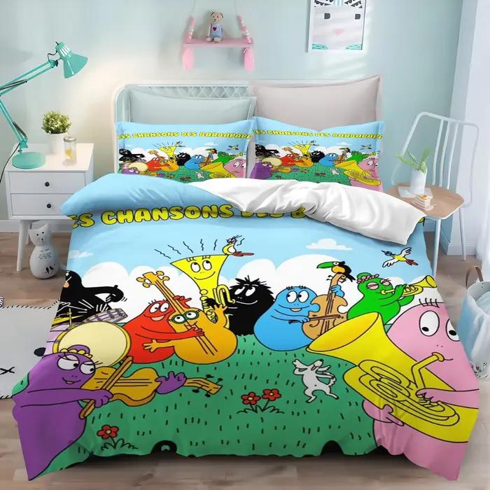 Barbapapa – housse de couette en Polyester