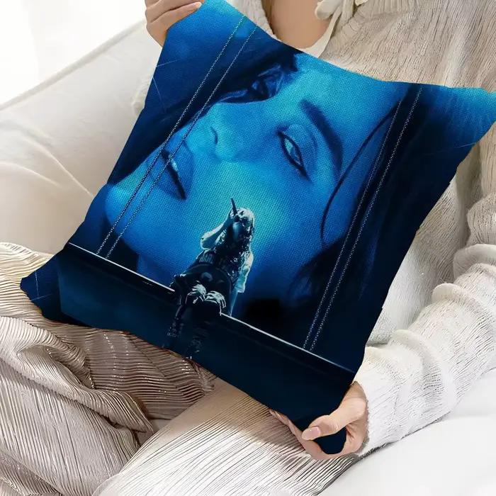 Housse de coussin décorative 45x45 cm pour canapé et lit