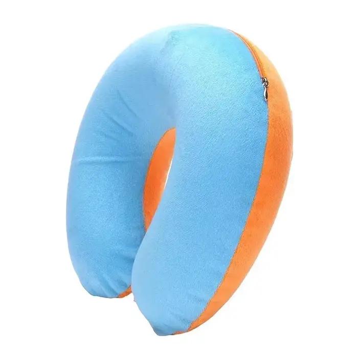 Oreiller de voyage en forme de U, 1/2 pièces, soutien du cou, coussin de repos pour la tête, cadeau, oreillers confortables pour les voyages/la détente quotidienne