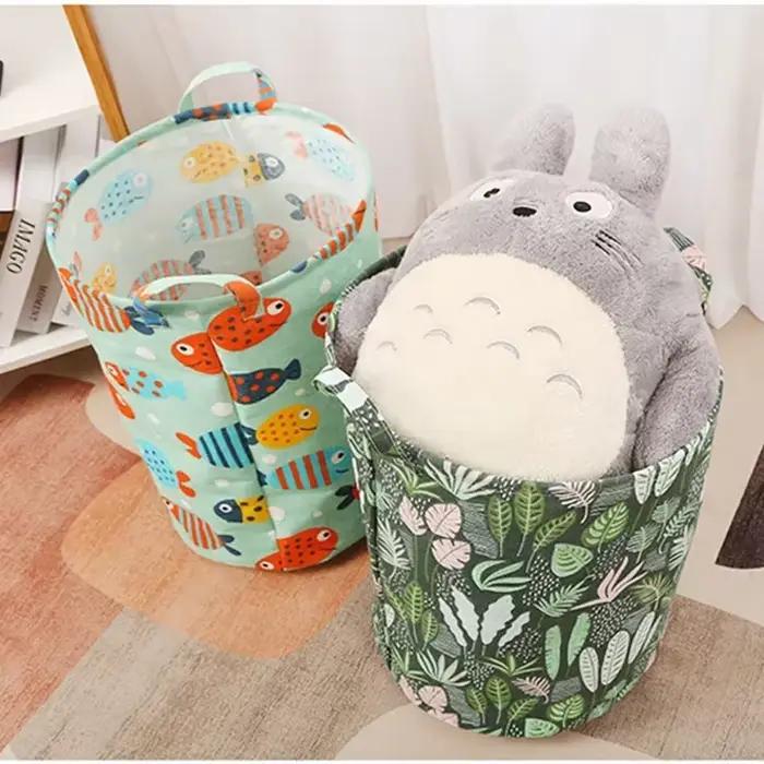 Nouveau panier à linge imprimé Portable pliable sac de rangement