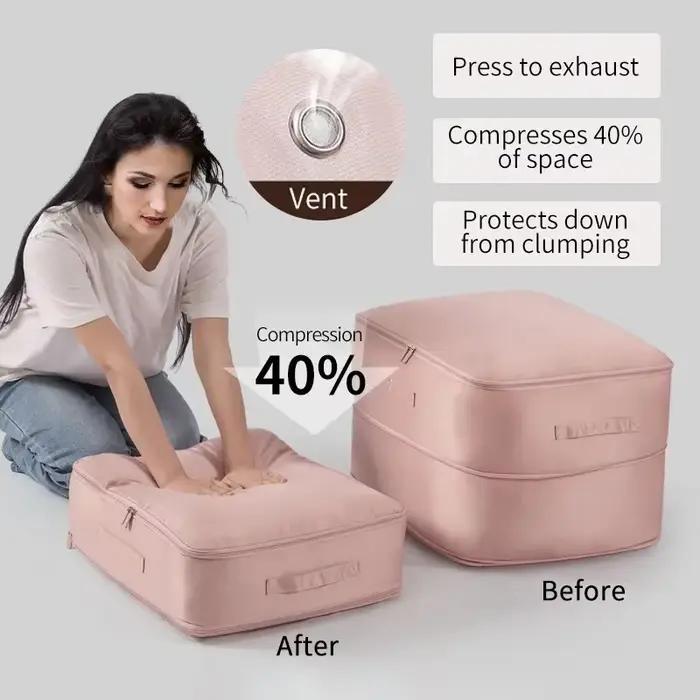 Sac de rangement pour couette à Compression