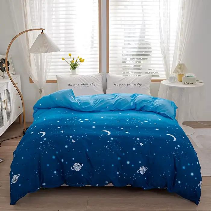Couverture colorée imprimée de fleurs de style pastChev