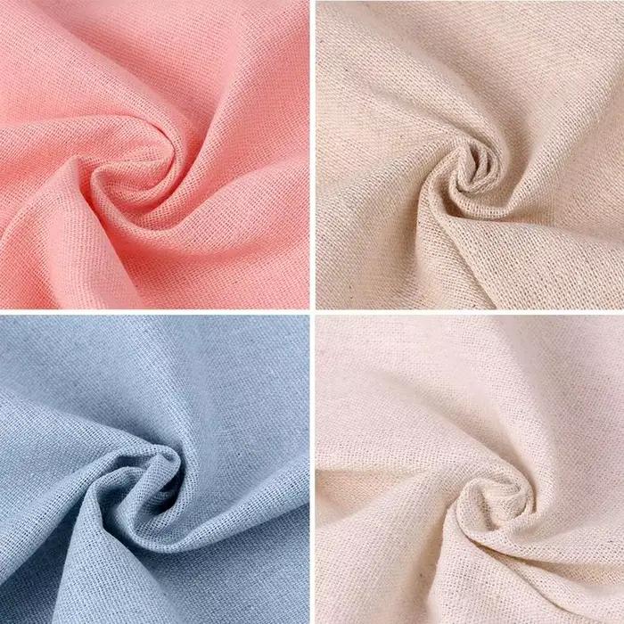 Tissu en lin naturel, bambou