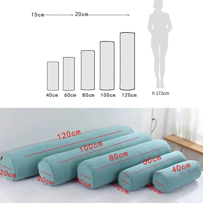 Taie d'oreiller ronde confortable
