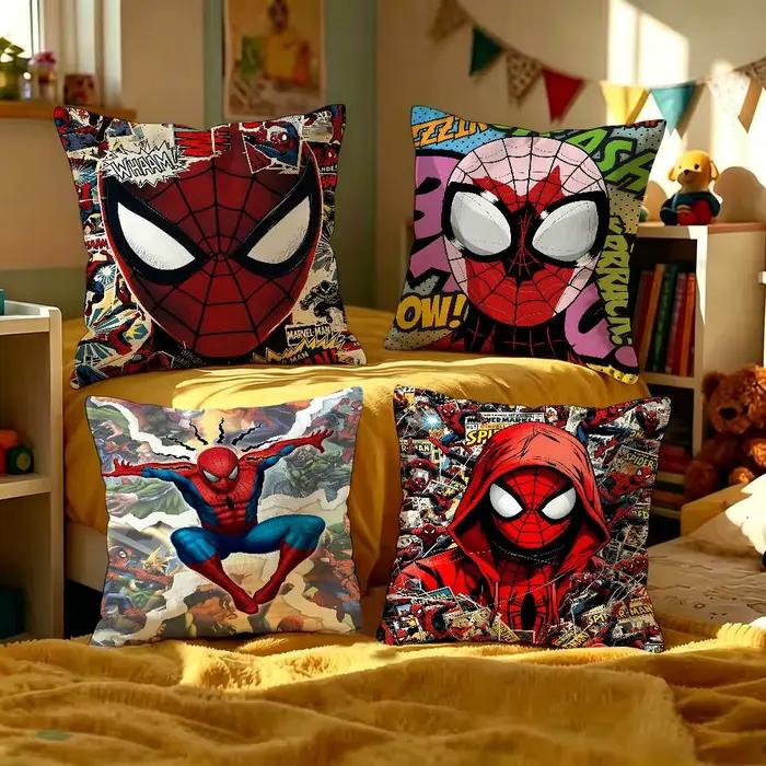 Housse de coussin imprimée Movie S-Spider COOL Man CLASSIC