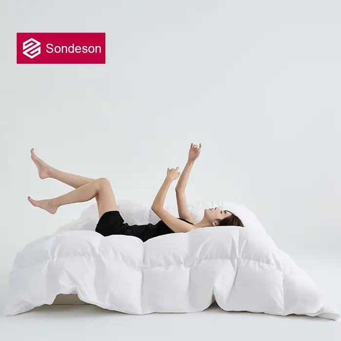 Macdeson-Couette de Luxe 100% en Duvet d'Oie Blanche