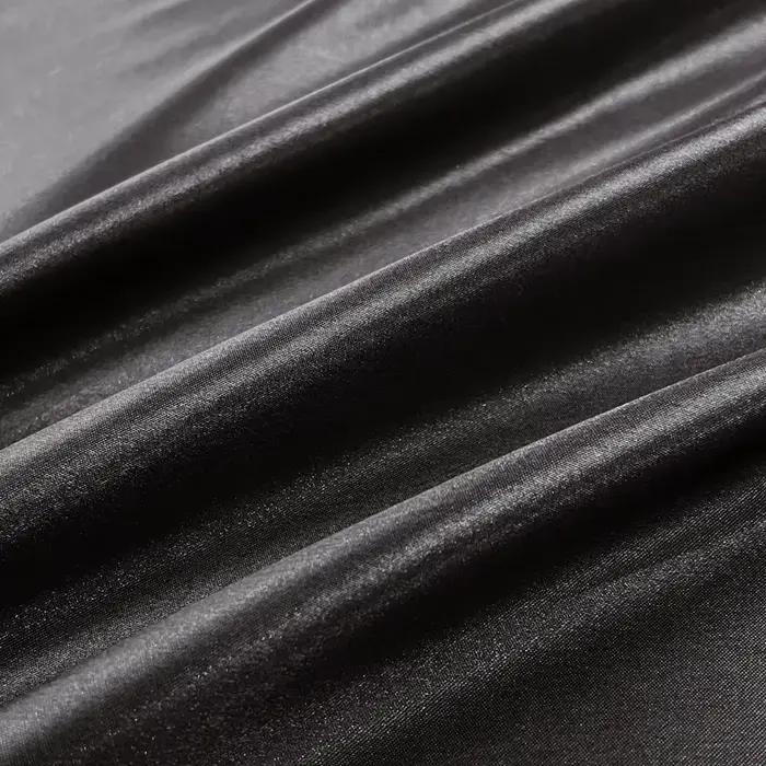 Drap plat en satin de luxe