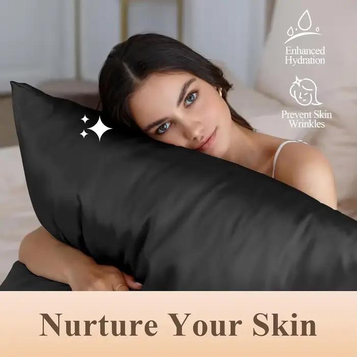 Silk Like Satin Pillowcase Standard Size