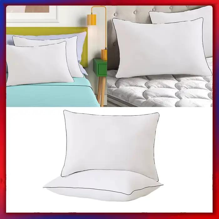 Oreiller en duvet d'oie et plumes 100%