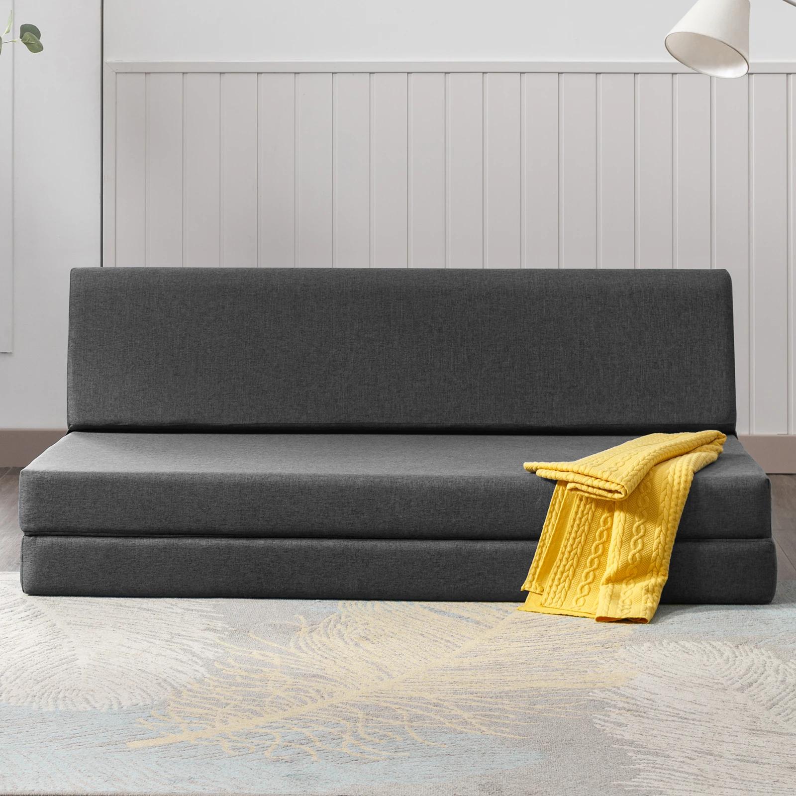 HORGgland-Canapé convertible O solutions.com, matelas de sol moderne avec lin, canapé double taille 