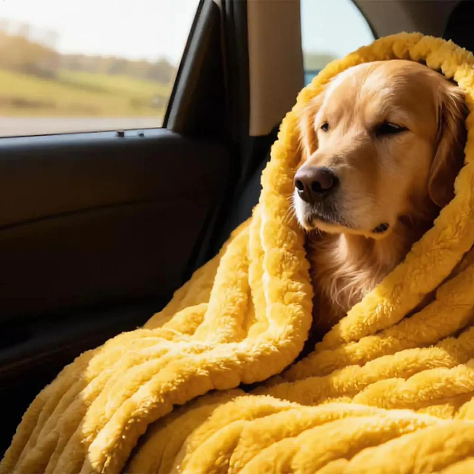 Couverture confortable et lavable pour animaux de compagnie, 70x100cm, protection des meubles, pour cage à chien, pour petits et moyens animaux, fournitures pour animaux de compagnie