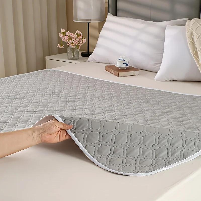 Protège-draps lavables pour personnes âgées et animaux domestiques – Tapis de soins au lit anti-fuites en coton pour menstruations et usage domestique, plusieurs tailles