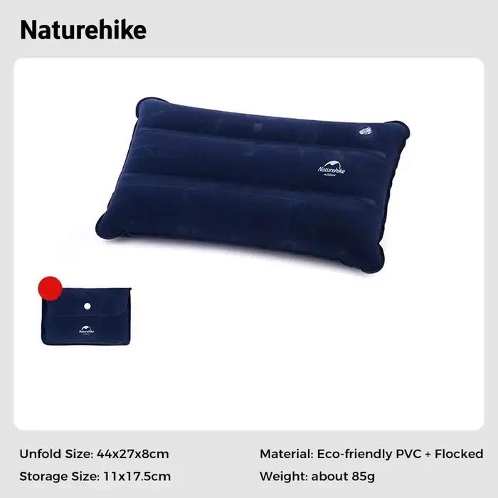Naturehike – oreiller de camping gonflable ultraléger, pour le soutien du cou, confortable, portable