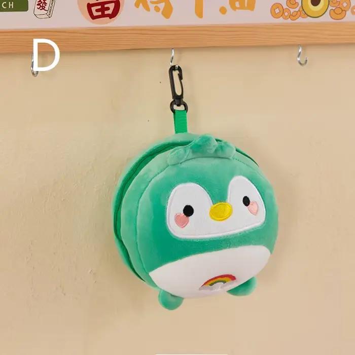 Oreiller de voyage 2-en-1 avec masque pour les yeux, peluche mignonne, oreiller de bureau portable,