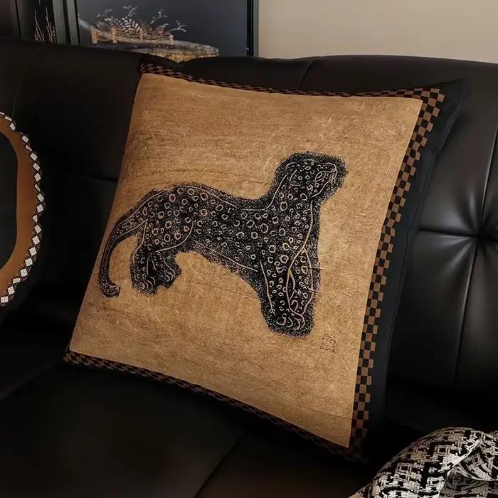Taie d'Oreiller Nordique Vintage de 45x45cm, Décoration Haut de Gamme pour Canapé, Salon, délégation