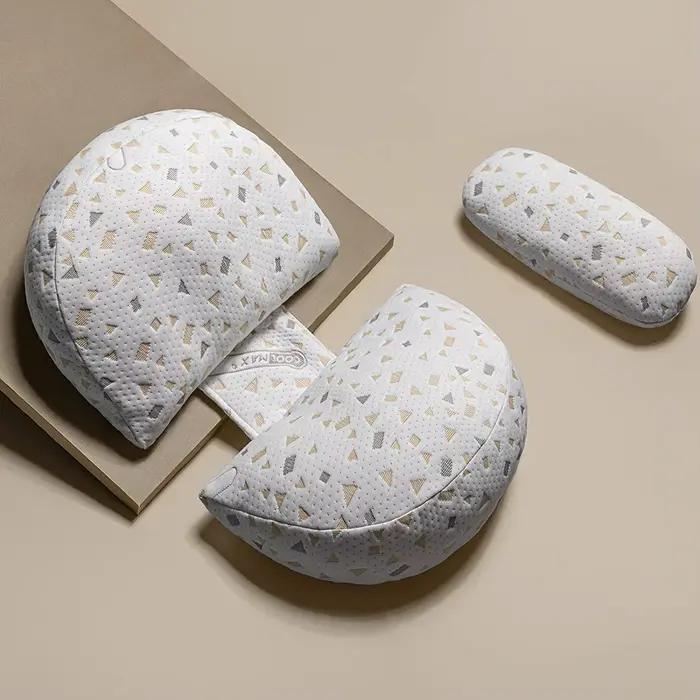 Oreiller de Grossesse Confortable en Forme de U pour Femme Enceinte, Literie pour Tout le Corps, Cou