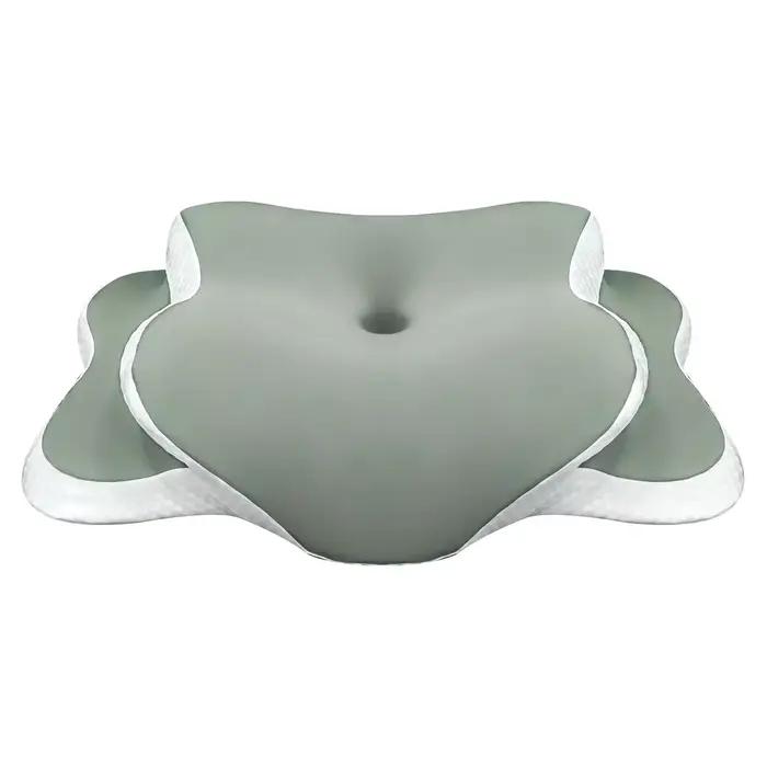 Oreiller cervical en mousse à mémoire de forme, soulagement de la douleur au cou, soutien orthopédiq