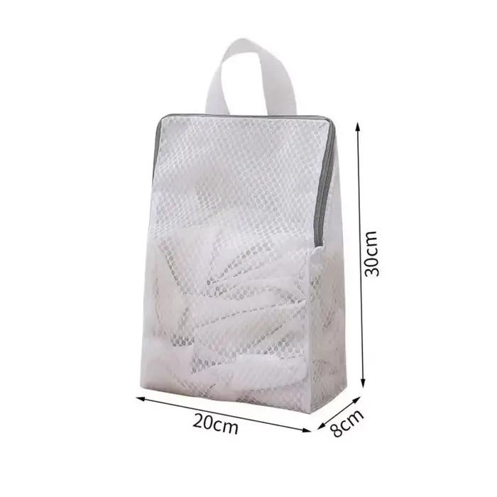 Sacs de lavage améliorés réutilisables pour machine à laver, sacs de protection pour vêtements, file