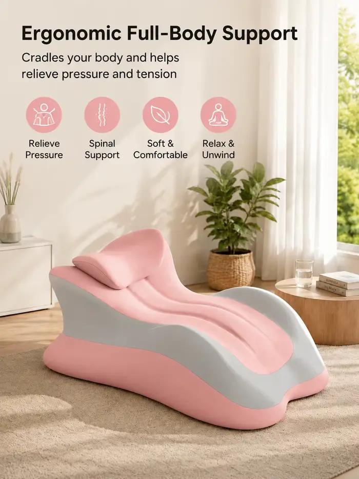 Coussin de bureau ergonomique, coussin de sieste respirant pour la protection de la colonne vertébra