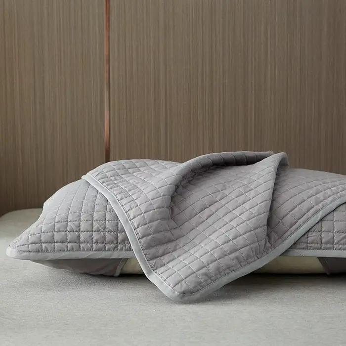 Housse de coussin en coton confortable avec couche isolante, protège-coussin anti-huile et anti-tran