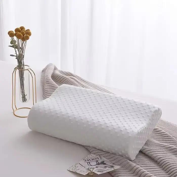 Oreiller en mousse à mémoire de forme pour dormir, oreiller de couchage latéral réglable pour le cou