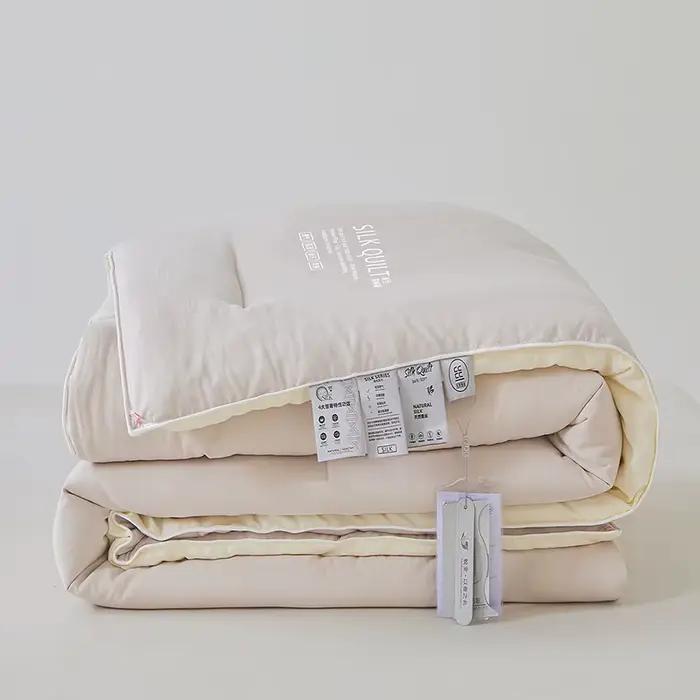 Couette en soie naturelle 100% soie de mûrier, couettes luxueuses et douces pour toutes les saisons,