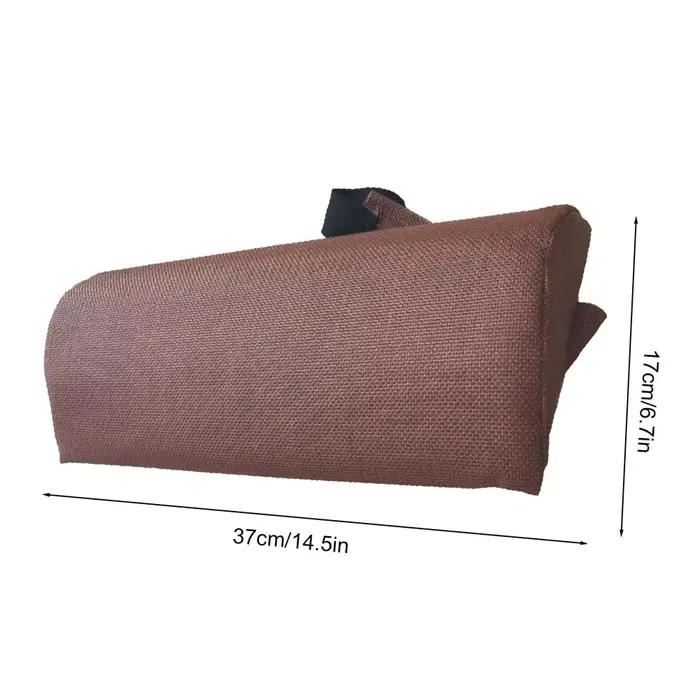 Oreiller cervical inclinable ergonomique conçu pour la tête et le cou, coussin amovible, appui-tête