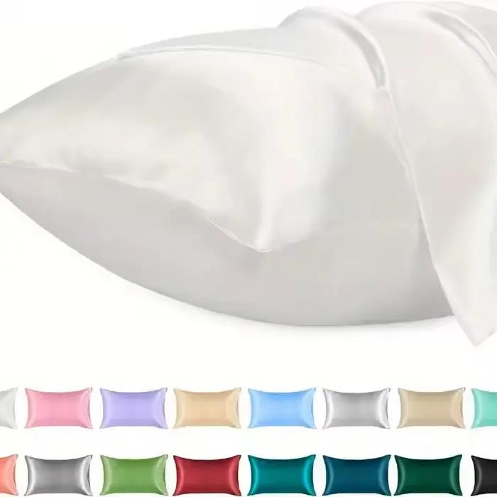 1 taie d'oreiller en satin pour les cheveux