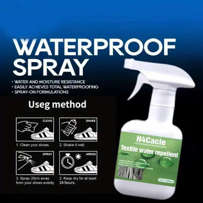 Nano Textile imperméable anti-taches Spray tissu protecteur bouclier longue durée contre les taches d'eau déversements vêtements d'extérieur chaussures