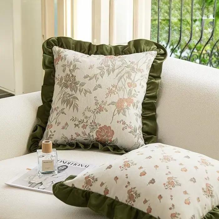 Housse de coussin de luxe française
