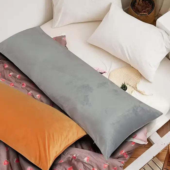 Juste de coussin en peluche douce