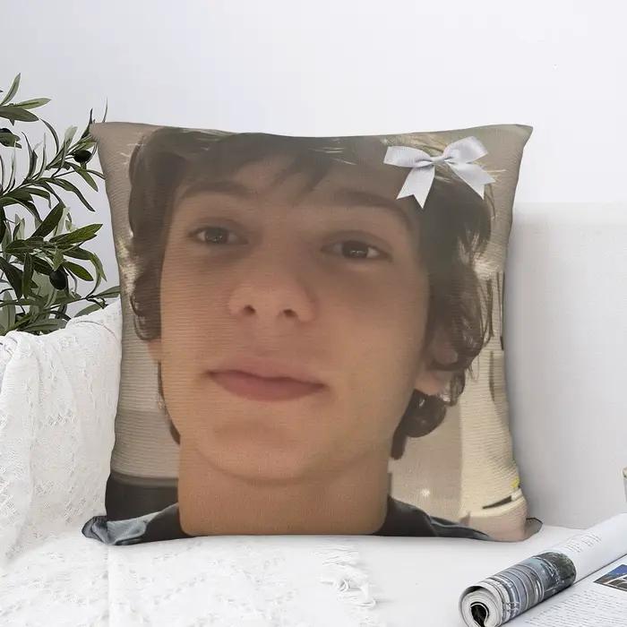 Housse de coussin kimi Antonelli, taie d'oreiller tendance pour fête de mariage, décoration de la maison