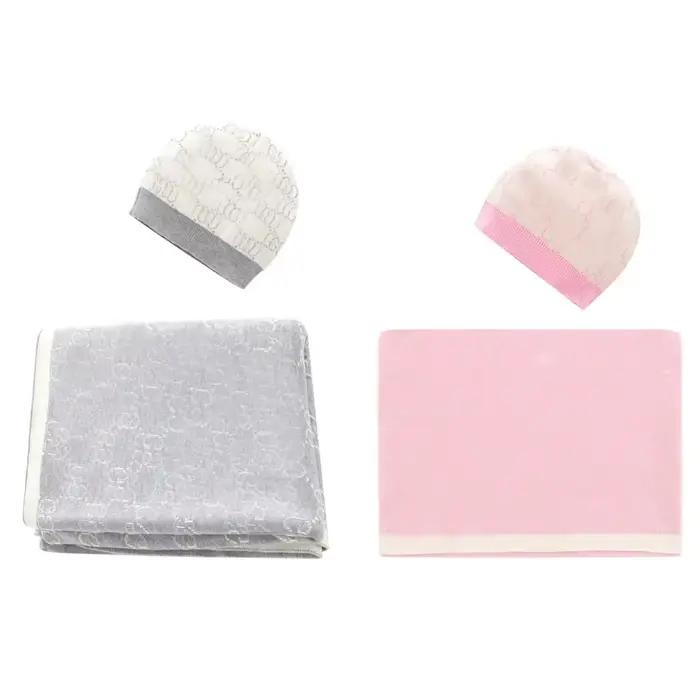 Couverture matelassée Jacquard en tricot épais pour enfants