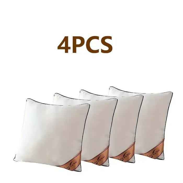 4 paquets de coussins de luxe à rebond élevé de haute qualité 45*45, coussins de canapé, oreillers de maison haut de gamme pour canapés de voitures