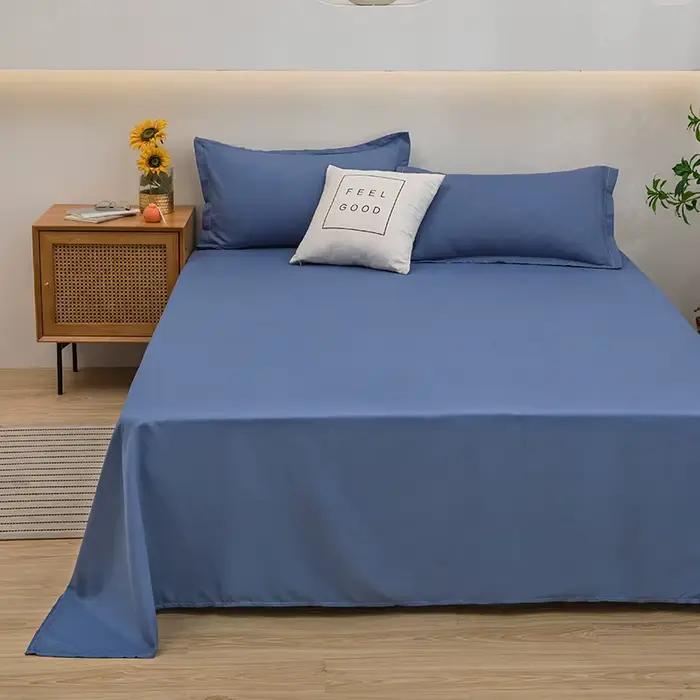 Drap plat pour lit Double