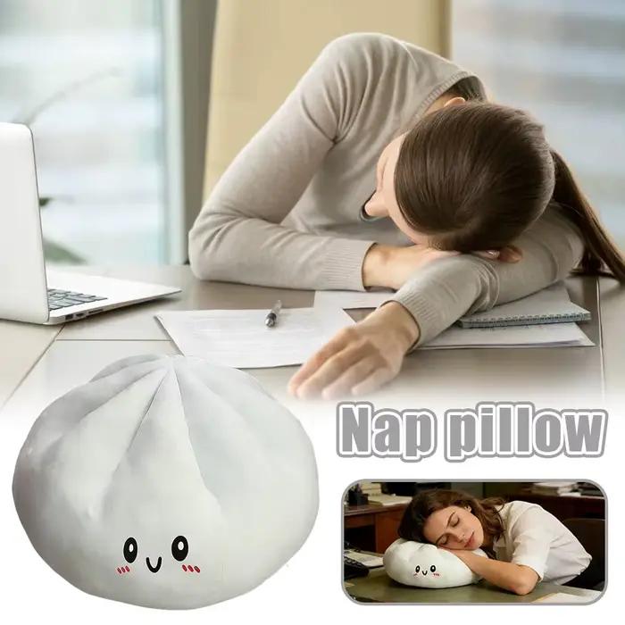 Coussin géant moelleux et doux en forme de dumpling