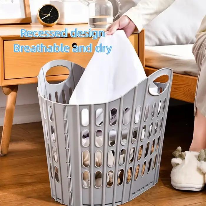 Panier à linge pliable et léger de style bohème