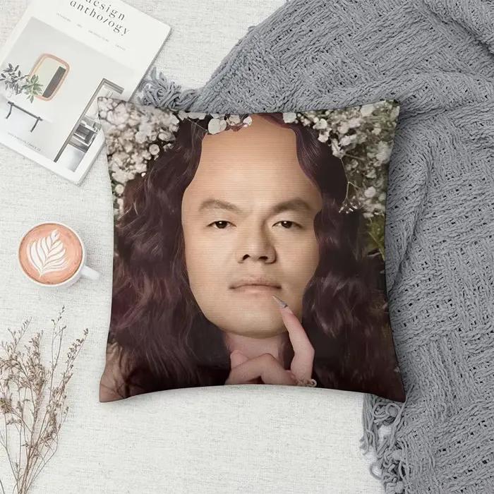 Housse de coussin décorative de luxe JYP Meme pour canapé