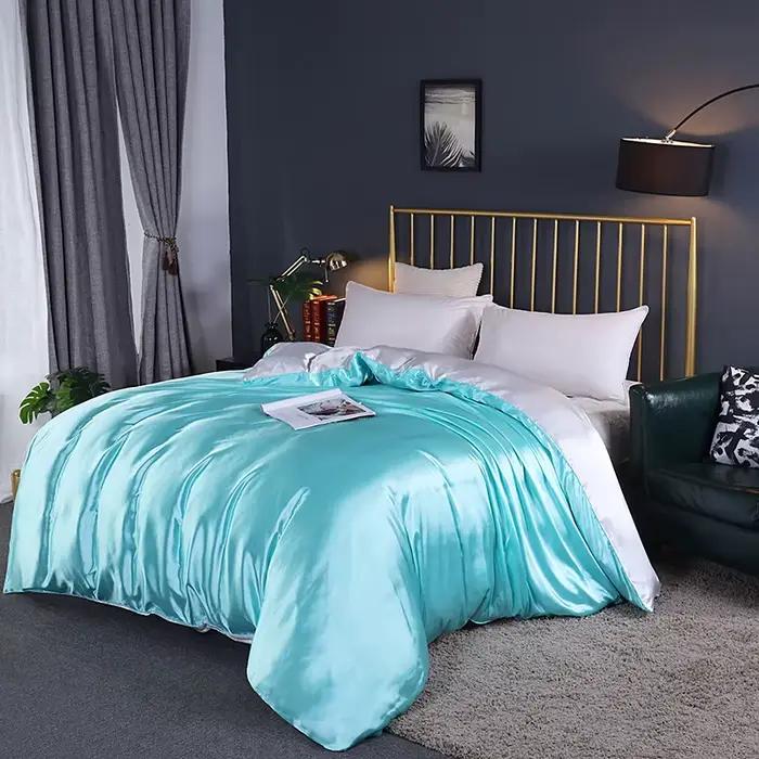 Housse de couette en Satin de luxe de haute qualité