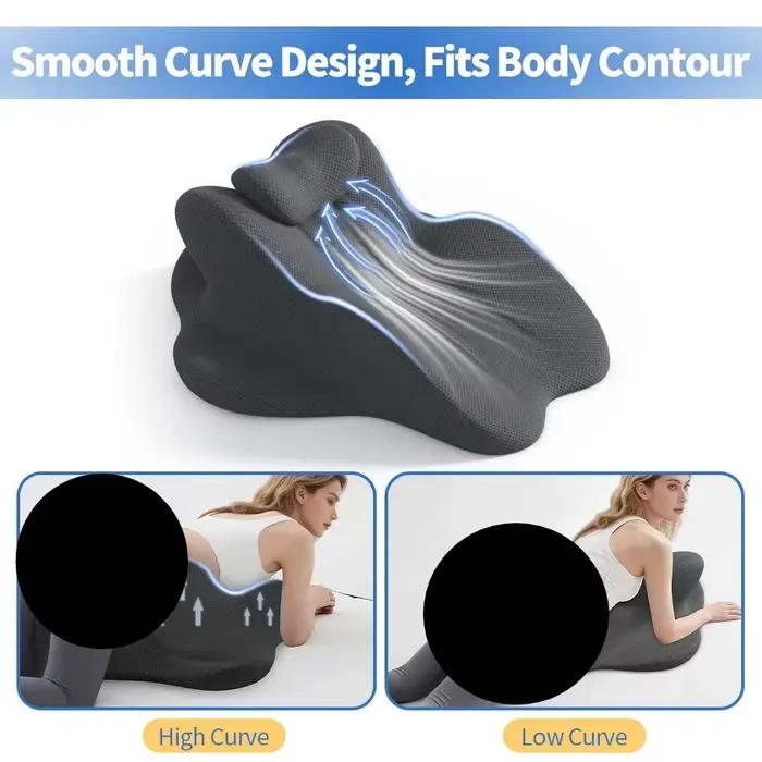 Coussin de lecture ergonomique pour lit