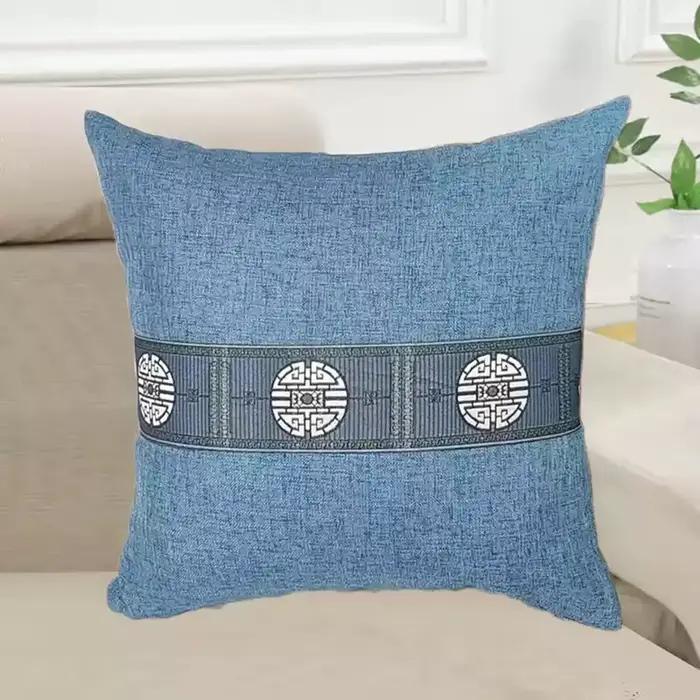 Oreiller de sieste en coton et lin, coussins de canapé de salon, oreiller de chevet confortable pour dormir au cou, pour la maison, canapé-lit, voiture
