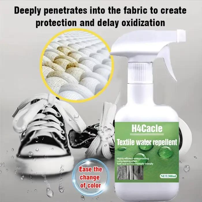 Nano Textile imperméable anti-taches Spray tissu protecteur bouclier longue durée contre les taches d'eau déversements vêtements d'extérieur chaussures