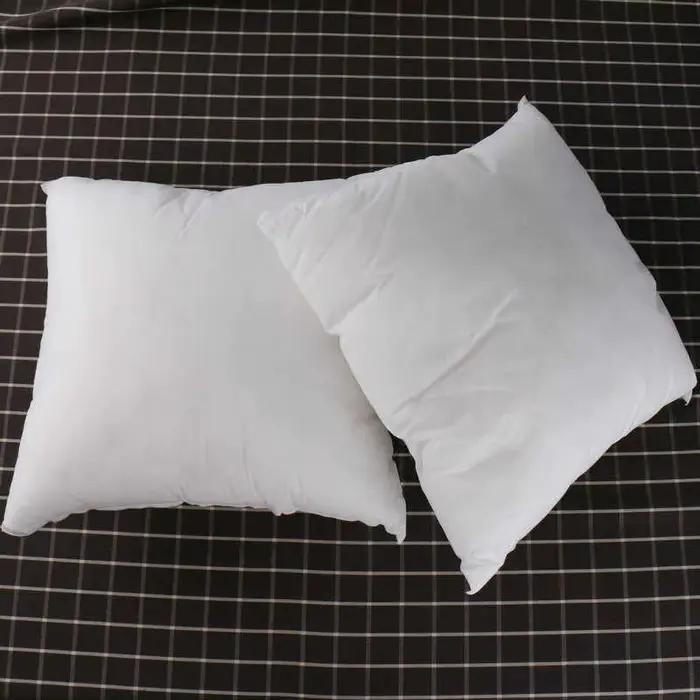 Coussin de rembourrage intérieur blanc doux, taille standard, 40x40cm, 45x45cm, pour voiture et décoration intérieure, 1 pièce