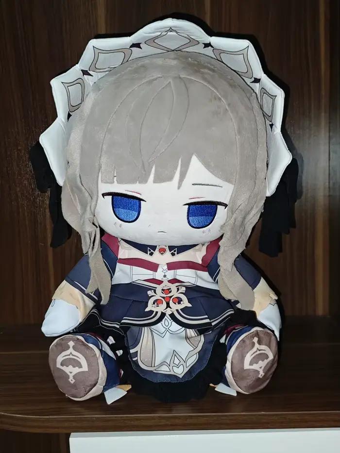 En stock Sandrone Pillow 40cm Modèle d'ornement en position assise mIHOYO Genshin Impact Marionette Cosplay Costume Cadeau d'Halloween