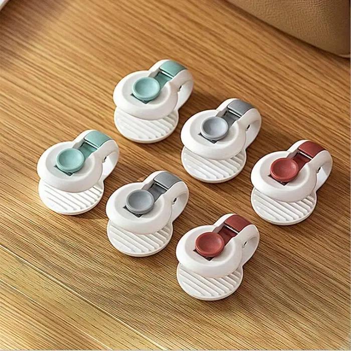 Clips de fixation antidérapants pour couette et couverture, 6 pièces/ensemble, Clip de fixation pour couverture de lit, fixateur de drap de couette, articles ménagers, Clip de couette créatif