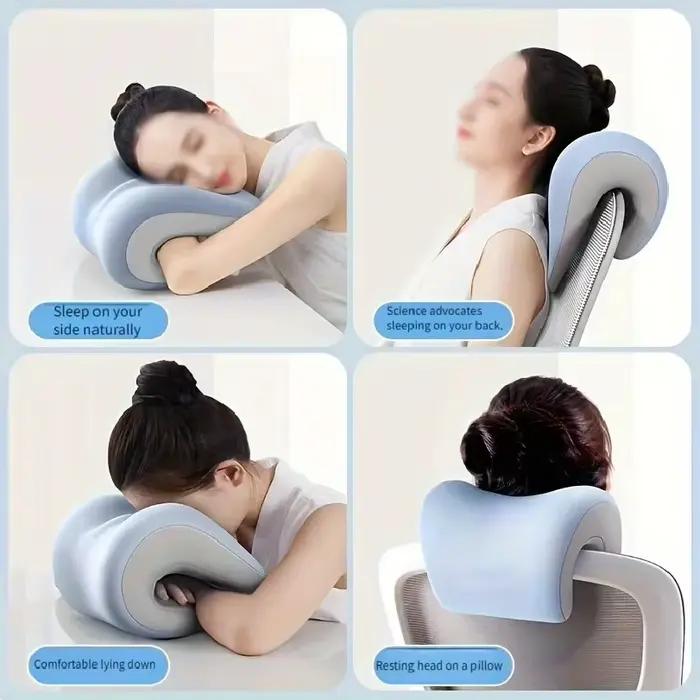 Oreiller ergonomique de bureau pour la sieste