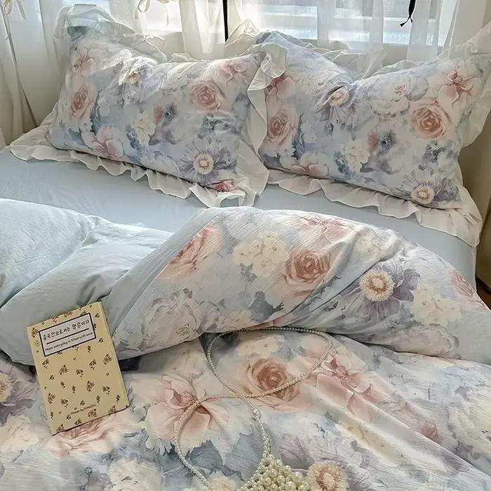 Ensemble de literie de style romantique français