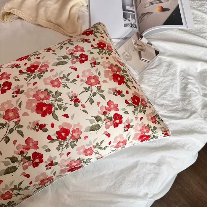 Taie d'oreiller en soie naturelle pure 25 Momme