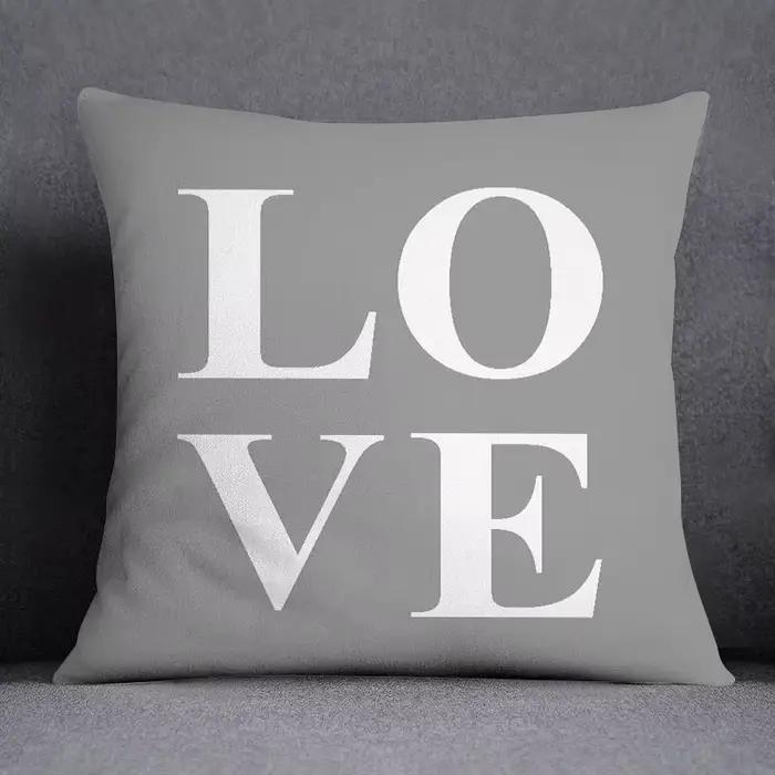 Housse de coussin géométrique gris et blanc, taie d'oreiller pour canapé, décoration de chambre à coucher de maison