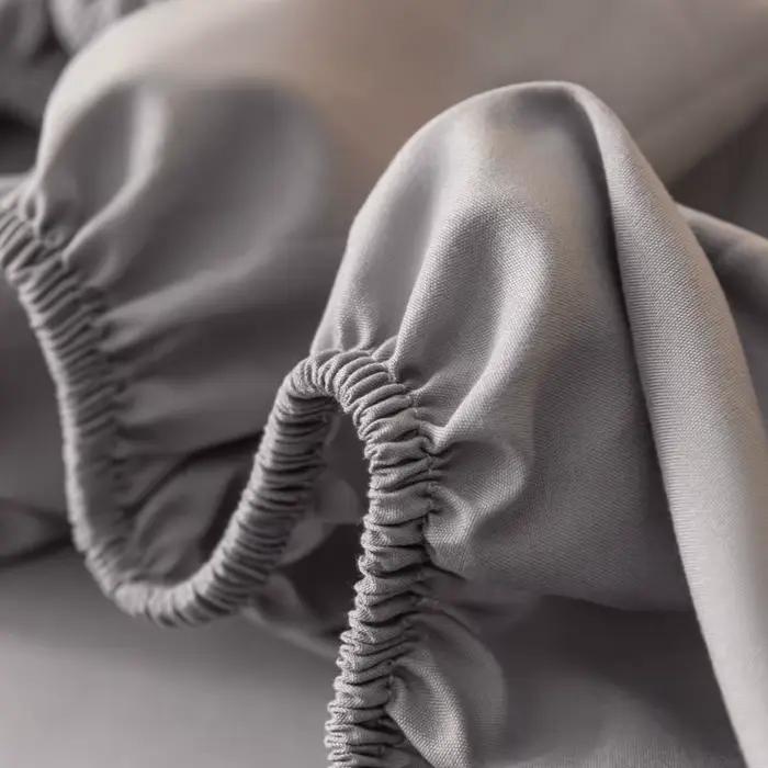 Drap-housse de couleur unie
